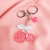 Cartoon cherry key chain quicksand pendant automotive supplies quality men's bags jewelry pendant