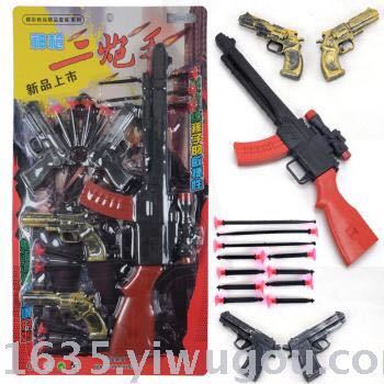 Self-produced and self-marketing second gun hand soft gun military toy gun model boy toy street market hot sale