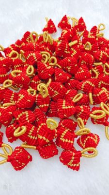 Wholesale Boat Festival Small Dragon Boat Festival Red zongzi Accessories pendant