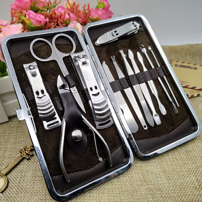 Nail clippers 12 pieces of beauty nail tool nail clippers manicure nail file.