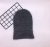 New European and American double layer warm knit cap AB yarn wool cap children fashion trend all-purpose warm cap