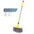 Special mop new car wash long handle rod retractable soft wool cotton car wax brush multi - functional mop