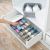 Creative belt cover storage box underwear socks compartments bra underwear dustproof finishing box storage box