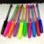 VP912 color simple plastic ballpoint pen 10 color 1.0 copper pen head hexagonal ballpoint pen minimalist style