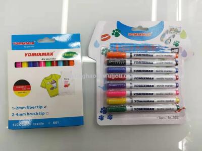 Textile Pen Fluorescent Pen Brush Marking Pen