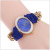 Aliexpress hot-selling hot style vintage watches hand-woven vintage ladies silk bracelet watches wholesale