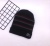 The new style of men's jacquard and fleece knitted hat is suitable for children of chaozhou embroidery