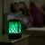 Water cube colorful night light ultrasonic aromatherapy machine humidifier two in one
