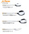 LIANYU1121 series stainless steel western tableware main knife main fork main spoon