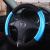 Steering Wheel Cover for Vehicle Carbon Fiber Stitching Steering Wheel Cover