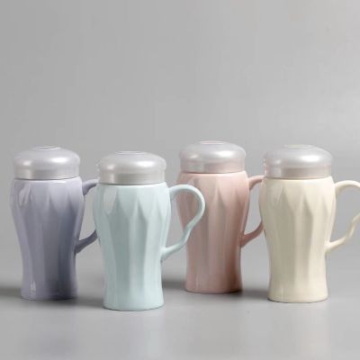 Cup ceramic cup water cup mug gift custom creative health cup