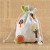 Printed cotton and linen fabric bag Christmasfabric bag insect repellent empty sachet bundle pocket 10*14
