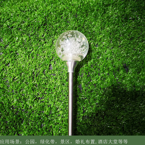 foreign trade exclusive for led ball lamp outdoor landscape lighting ground lamp acrylic bubble reed lamp
