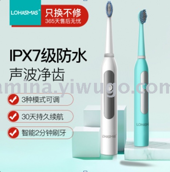 Seven-Level Waterproof, Sonic Clean Tooth Toothbrush Battery PT3