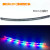 Motorcycle LED running lights with super bright colorful tail lights 12 volt LED decorative lights scanning flash brake 