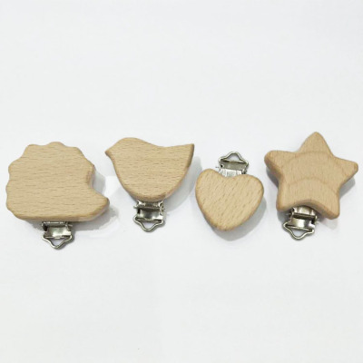 The new style beech heart pacifier with bird pacifier and hedgehog pacifier with beech pacifier