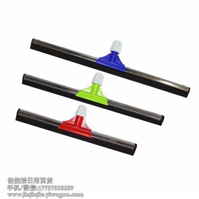 Ground Scraper Wiper Blade Floor Scraping Tile Scraping Rubber Stainless Steel Sponge Floor Cleaning Blade