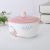 A substitute for Pink Cute Cartoon Rabbit Ceramic Bowl Student Gift