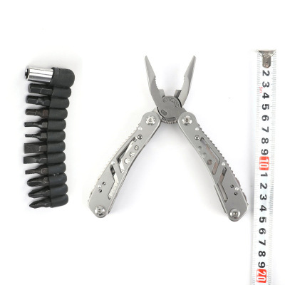 Wholesale multifunctional is suing travel folding pliers can be customized field survival tools, stainless steel, multi - purpose pliers