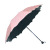 Water droplet discoloration umbrellas sunshade umbrellas, triple pleated flanged umbrellas, Tmall source factory