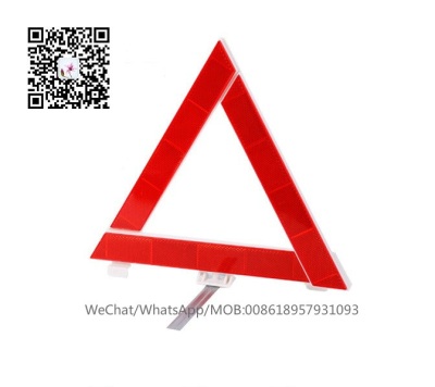 A warning frame for the reflecting triangle