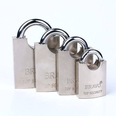 The manufacturer supplies arc girder iron padlock nickel plated anti-rust and anti-theft lock cabinet can be ordered brand can do through The open lock