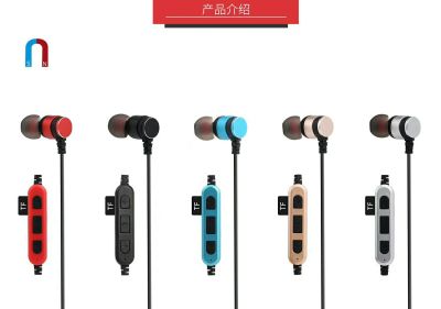 Sports bluetooth in-ear cell phone headphones