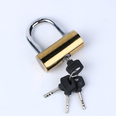 【 pujiang tiili lock industry 】 hammer blade padlock u-type iron padlock long beam short beam custom open lock