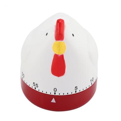 Household multi-function rooster hen timer kitchen good helper mechanical alarm clock timer reminder