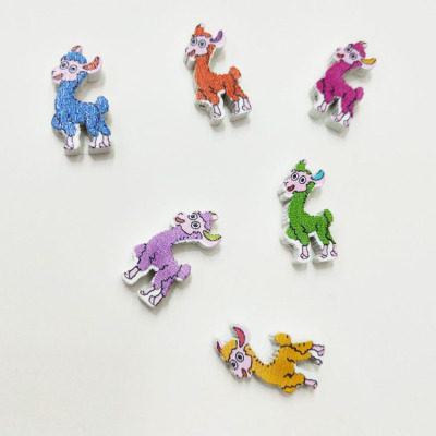 DIY children's accessories mixed color alpaca hand-beaded materials children's hand-made accessories