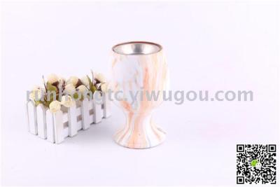 Hot style wood grain marble grain Arab ceramic incense burner carbon stove home crafts