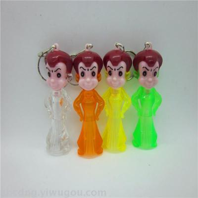 Key chain light flash autumn soldiers small gift activities gifts taobao gifts manufacturers direct sales
