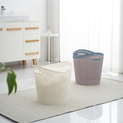 Hollow out dirty clothes basket household bathroom laundry basket utility toy sundry storage basket