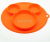 Mickey Children's Dinner Plate New Silicone Feeding Tableware with Suction Cup Hanging Hole Children's Bowl