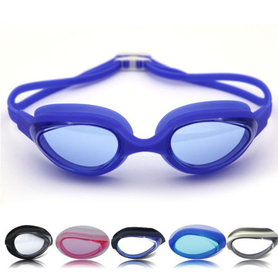 Manufacturers of new myopia goggles high-grade anti-fog adult men and women swimming mirror silicone box swimming equipment wholesale