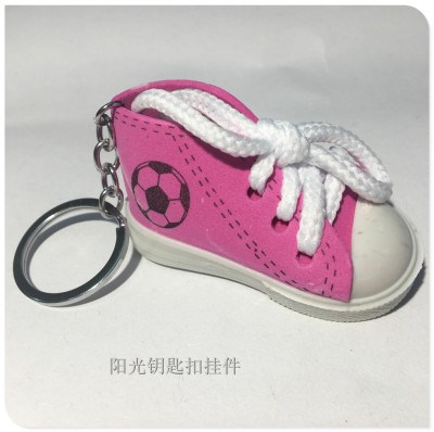 Hot style football shoes casual shoes key rings car bags key rings pendants promotional gifts manufacturers direct sale