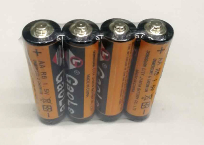 Factory Direct Sales Boxed High Capacity No. 5 Toy Battery AA Dry Battery R6