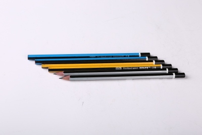 HB pencil drawing item softening wood triangle pencil writing drawing