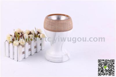 Hot style wood grain marble grain Arab ceramic incense burner web celebrity carbon stove home crafts
