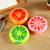 Backpack 7 Days 7 Grid round Rotating Fruit Pill Box Creative Portable Mini One Week Fructose Pill Storage Box