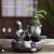 Ceramic crafts fish atomizer humidifier Zen Tea room courtyard creative counter flowing furnishing pieces