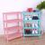 Plastic shoe rack square plastic shelving rack kitchen bathroom storage rack