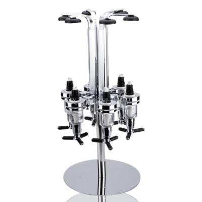 2/4/6 head rotating pouring rack pouring rack red wine and white wine separator vertical wine rack