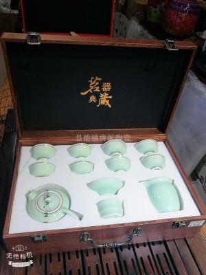 Tea set tea cup teapot travel tea set porcelain covered bowl jingdezhen kung fu tea set tea plate tea sea tea can