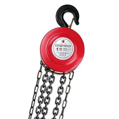 Hand Hoist 1 Ton 2 Tons 3 Tons 5t6 M Hoist Manual Small round Lifting Chain One Ton