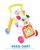 Baby walker pushcart baby early education exercise body multi-functional walker with music toys
