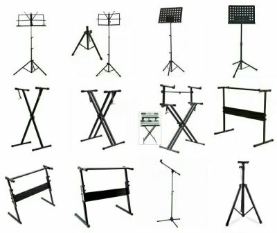 Electronic organ stand. The piano music stand