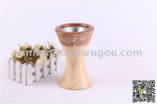 internet celebrity foreign trade cross-border wood grain marbling arabic ceramic incense burner charcoal stove home crafts