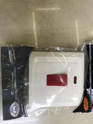 45A switch wall wiring switch white panel