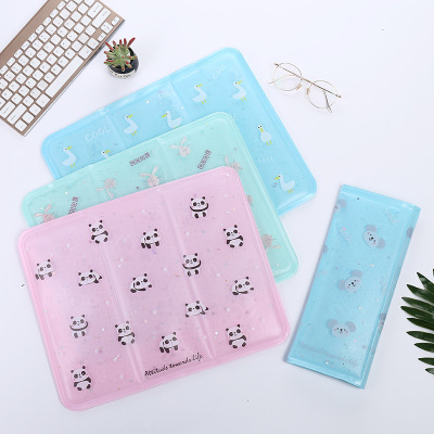 New summer cool cooling ice pad office cushion students Korean version cartoon pad manufacturers direct sales